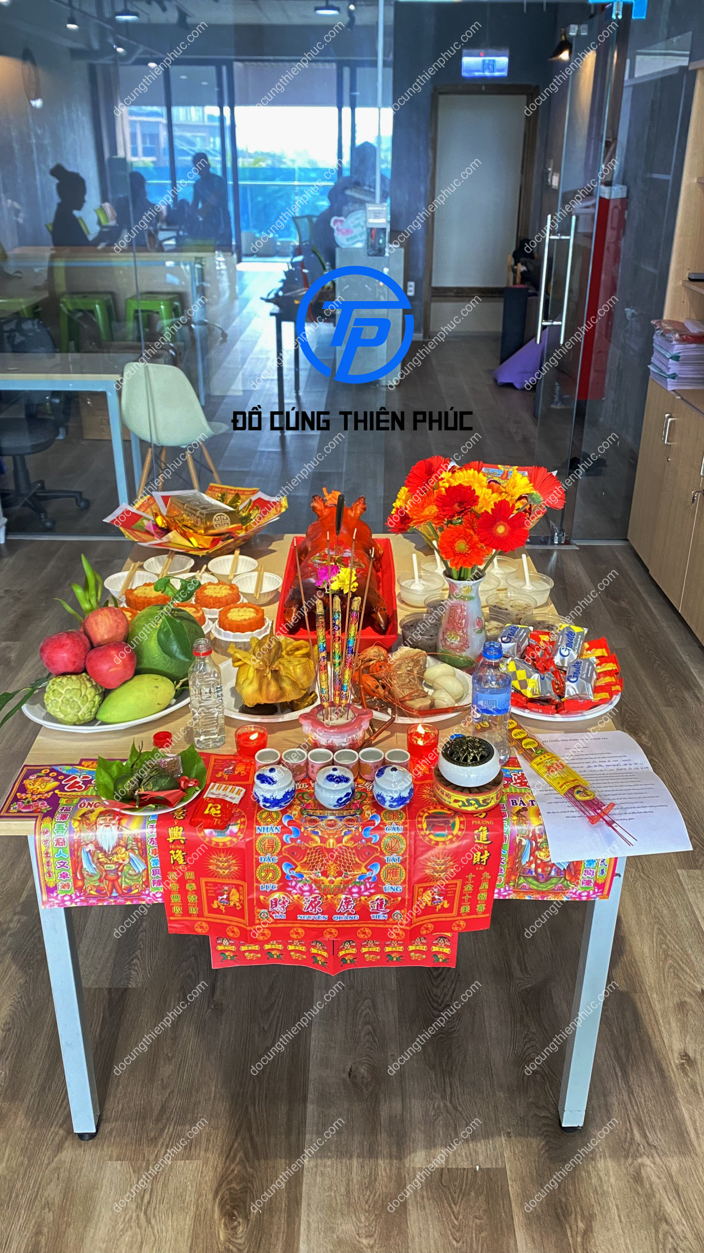 Mâm Cúng Khai Trương