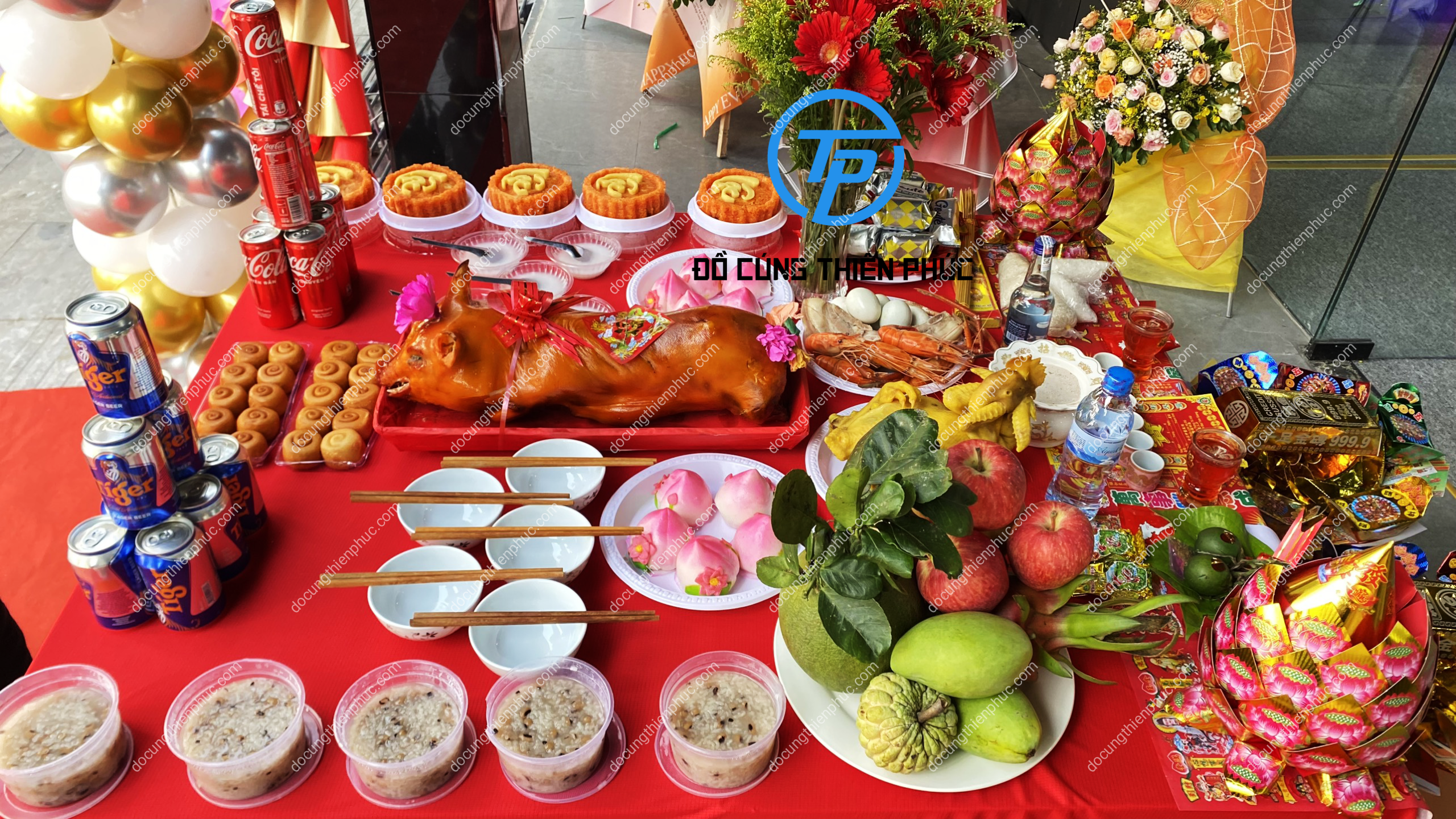 Mâm Cúng Khai Trương