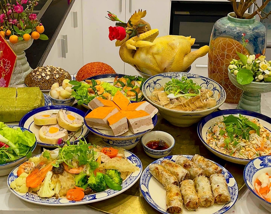 Mâm cỗ Tết cổ truyền