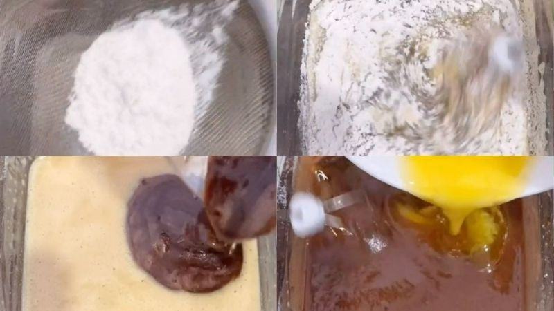 Cách thực hiện bánh milo lava tan chảy ko cần thiết lò nướng bột nở