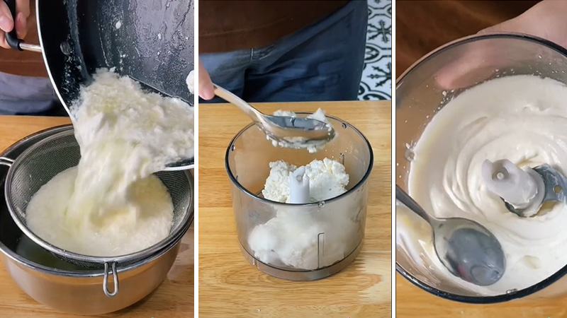 Cách Tự Làm Cream Cheese Siêu Đơn Giản Chỉ Với Sữa Tươi Và Chanh